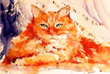 Marie Natale Watercolor Pets & Animals